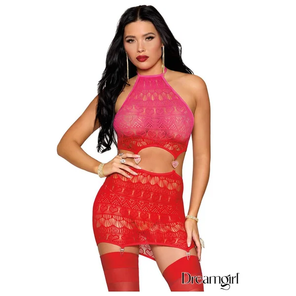 Heart Garter Slip by Dreamgirl