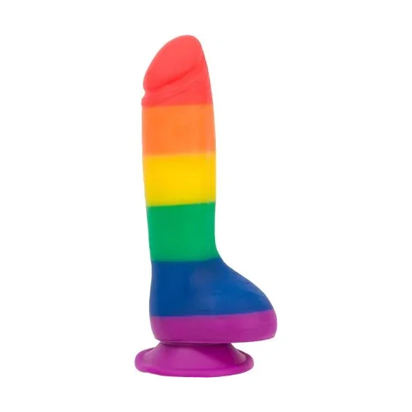 Hella Raw Addiction 100% Silicone Justin 8 Rainbow “