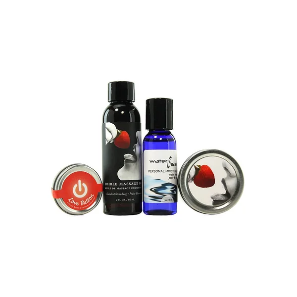 Hemp Seed Tasty Travel Set in Strawberry