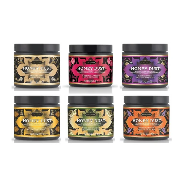 Honey Dust Kissable Body Powder 6 oz.