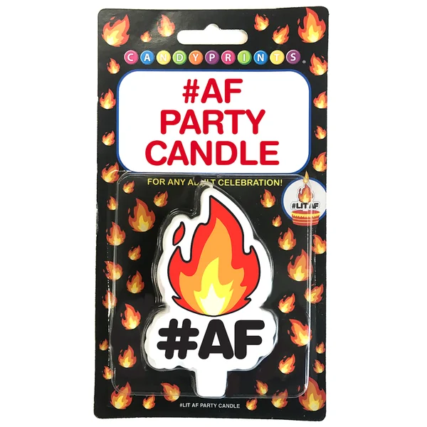 Hot #AF Party Candle