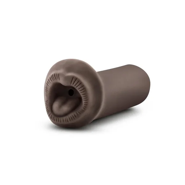 Hot Chocolate Naughty Nicole Mouth Masturbator Chocolate 5 Inch