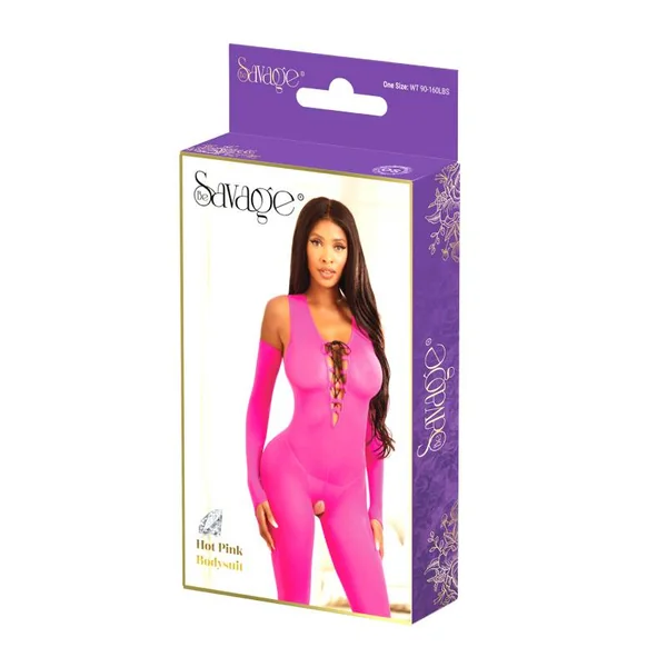 HOT PINK BODYSUIT PINK