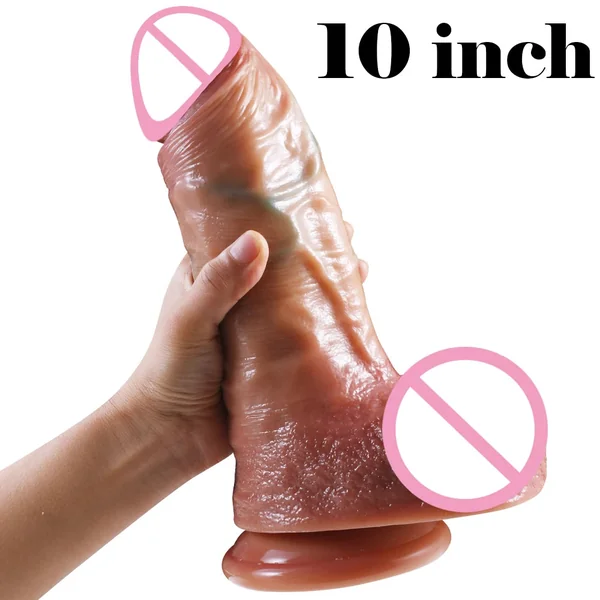 Huge Realistic Dildo Butt Plug - Big Girth Monster Dildos G Spot Prostate Anal Toy