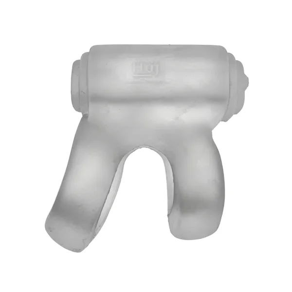 Hunkyjunk Revhammer Shaft Vibe Ring – Clear Ice w/Blue Vibe