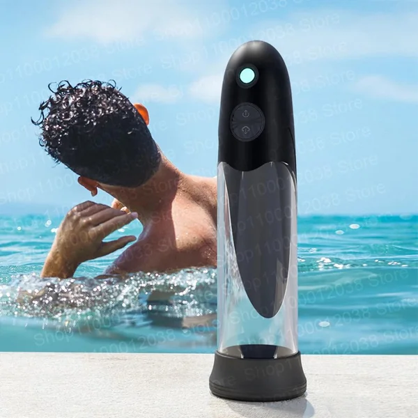 Hydrotherapy Electric Penis Pump – Water Vacuum Enlarger & Trainer for Men