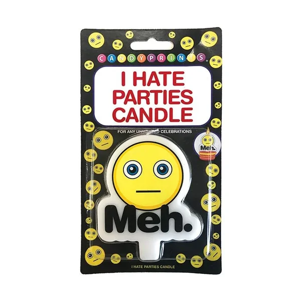 I Hate Parties Candle – Meh