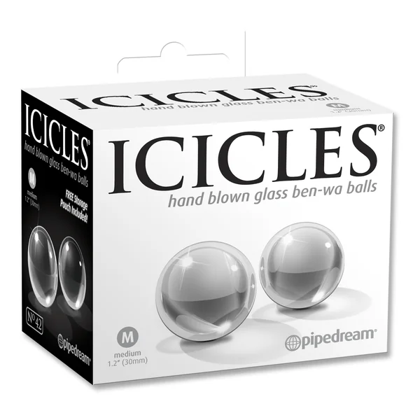 ICICLES #42 MEDIUM GLASS BEN-WA BALLS