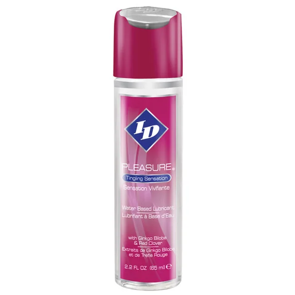Id Pleasure Waterbased Tingling Lubricant - 2.2 Oz Flip Cap Bottle