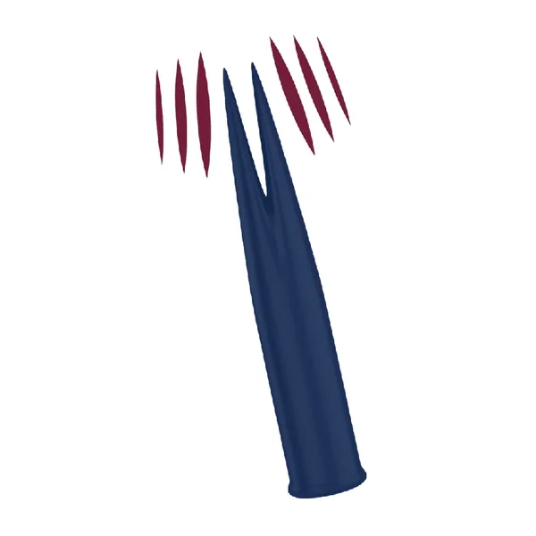 ID Wellness Essentials – Tantalizing Touch Massager – Blue