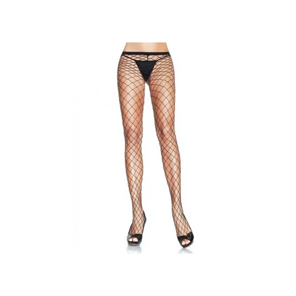 Industrial Pantyhose - One Size - Black/silver