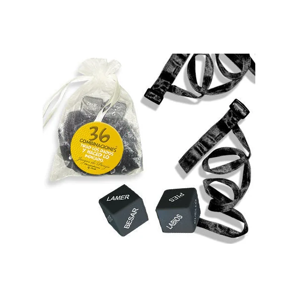INEDIT - KIT BAG ORGANZA TIES BLACK