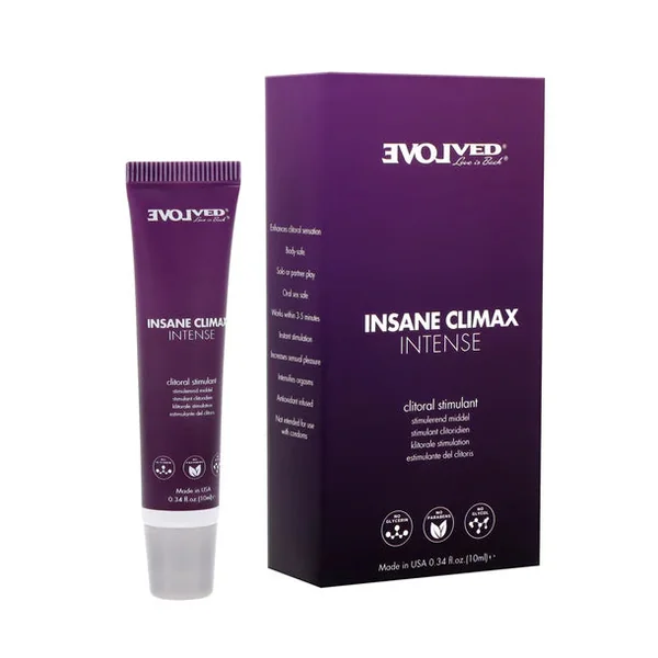 Insane Climax Intense Clitoral Gel by Evolved
