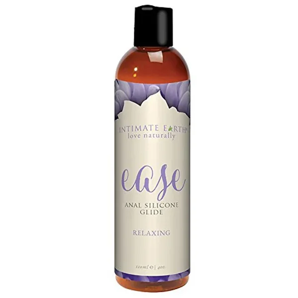 Intimate Earth Ease Relaxing Anal Silicone Glide Lubricant 4oz