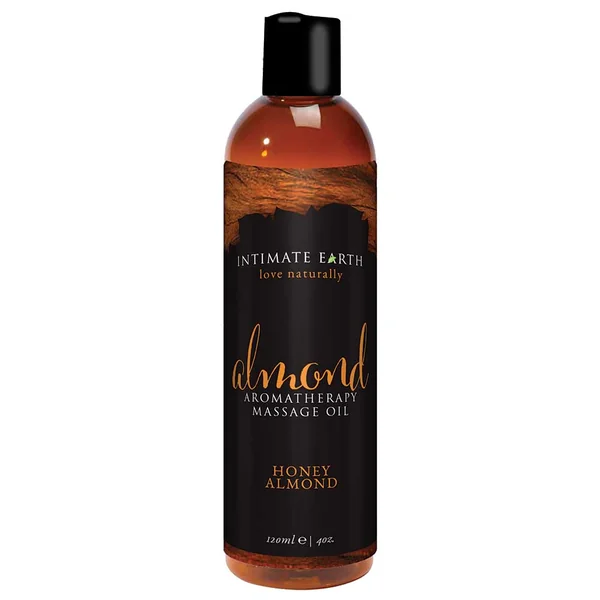 Intimate Earth – Massage Oil Aroma 4oz. – Honey Almond