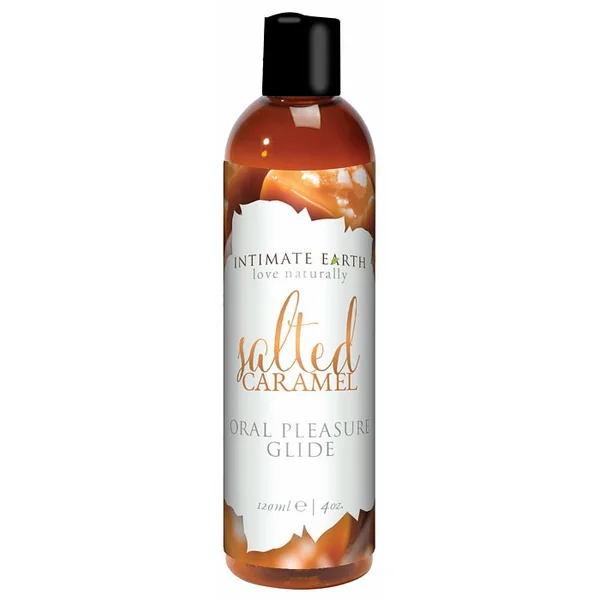 INTIMATE EARTH SALTED CARAMEL GLIDE 4OZ