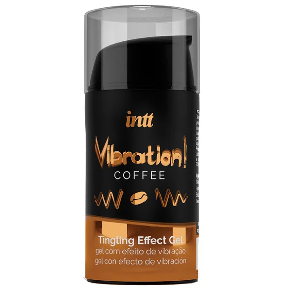 Intt Vibration! Tingling Effect Warming Flavoured Gel - Coffee