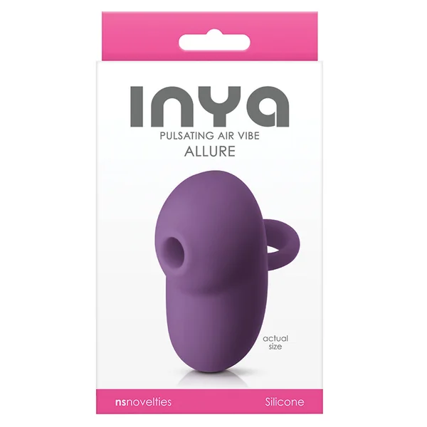 INYA Allure Pulsating Air Vibe - Purple