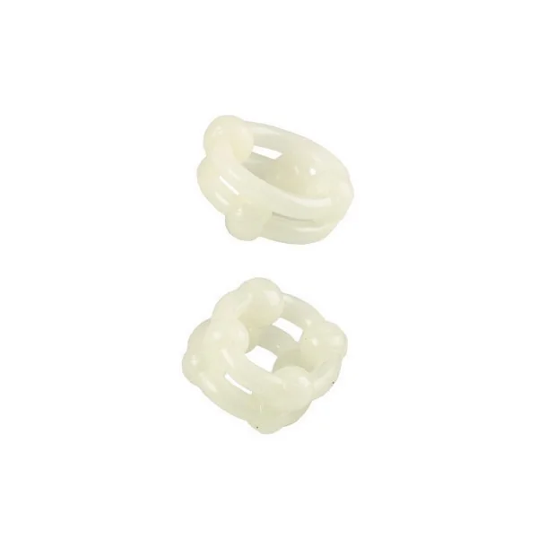 ISLAND RINGS DOUBLE STACKERS- GLOW