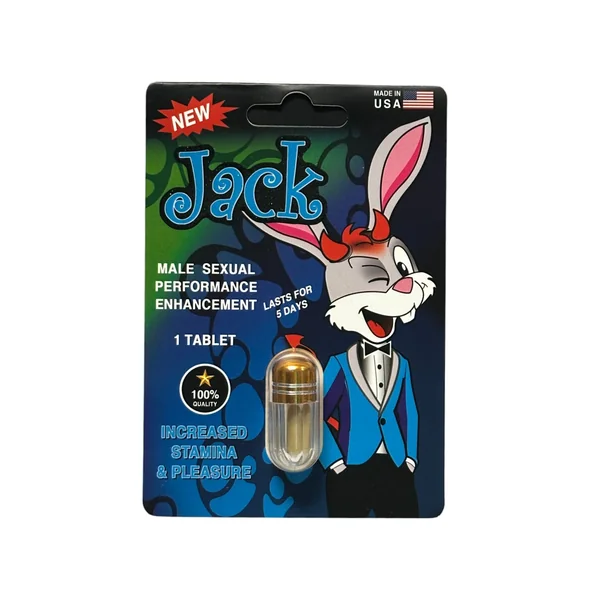 JACK MALE SEXUAL ENHANCEMENT EACHES (NET)