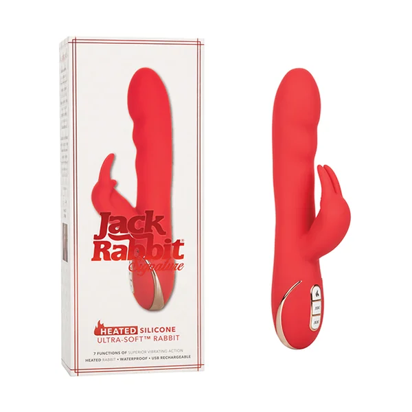 JACK RABBIT SIGNATURE HEATED SILICONE ULTRA SOFT RABBIT