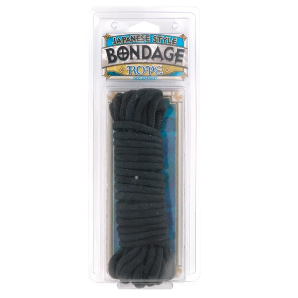 Japanese Style Bondage Rope – Black