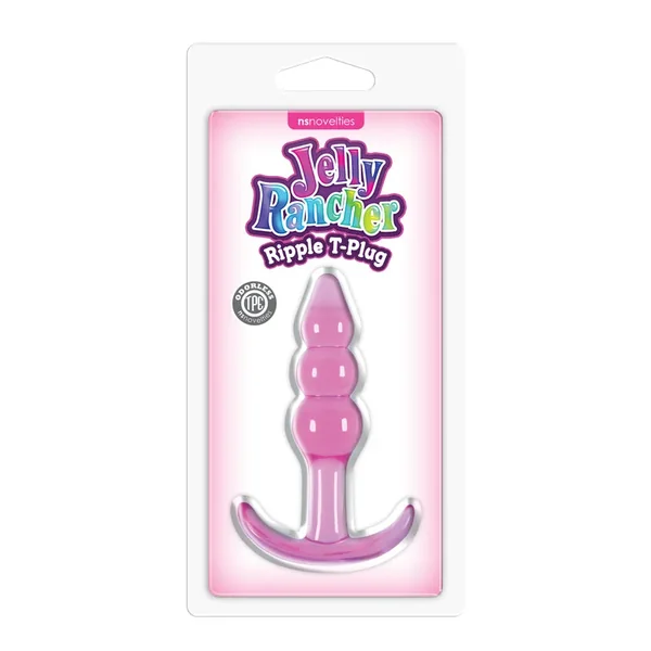 Jelly Rancher Ripple T-Plug Pink