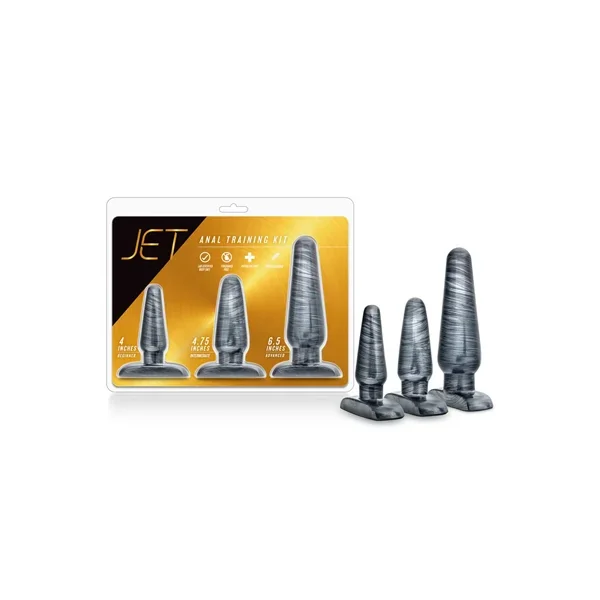 Jet – Anal Trainer Kit – Carbon Metallic Black