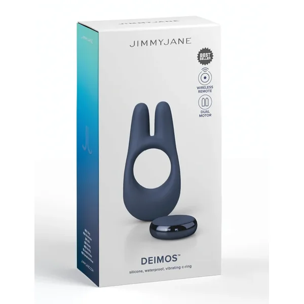 JimmyJane Deimos Rechargeable Silicone Dual Vibe Cock Ring