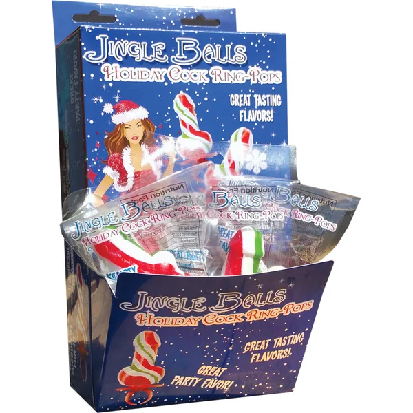 JINGLE BALLS HOLIDAY COCK RING 12PC DSP