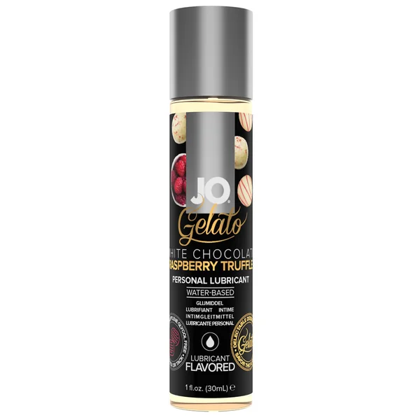 JO Gelato White Chocolate Raspberry Truffle Flavoured Lubricant