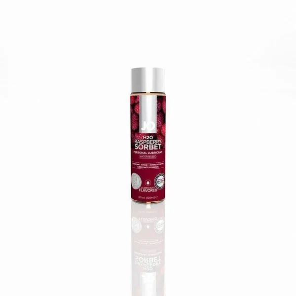 JO H2O RASPBERRY SORBET 4 OZ OZ FLAVORED LUBE