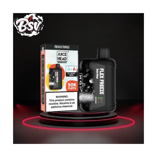 Juice Head Flex Freeze Disposable 50k Mexico Mango