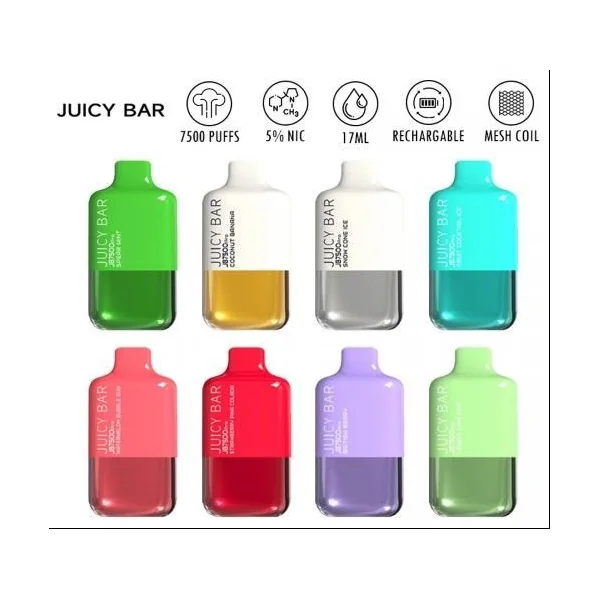 Juicy Bar Pro Edition Disposable 7500 Puff Mexican Cola Ice