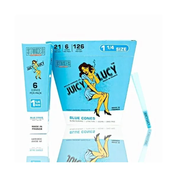 Juicy Lucy Vegan 1 1/4 Cones (6per pack/21packs per box)