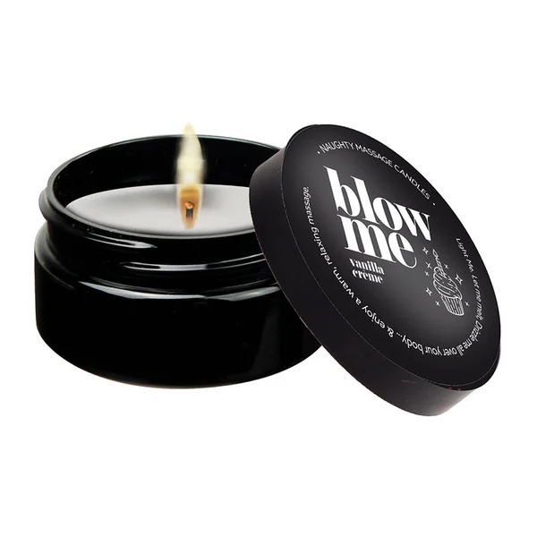 Kama Sutra Blow Me Vanilla Crème Massage Candle