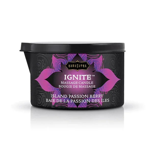 Kama Sutra Ignite Massage Candle Island Passion Berry