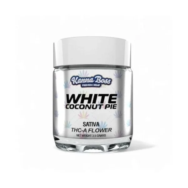 Kanna Boss THC-A Flower 3.5g White Coconut Pie