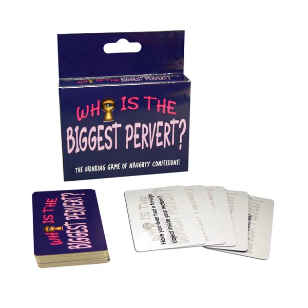 Kheper Games Who is the Biggest Pervert? Card Game