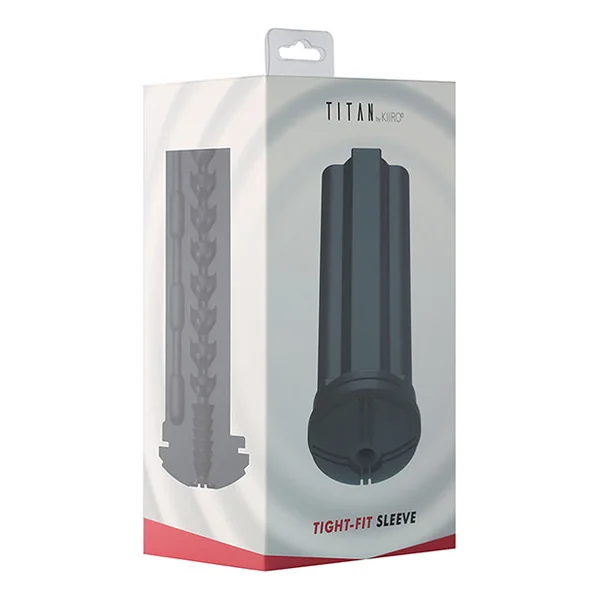 Kiiroo Tight Fit Sleeve For Titan - Black