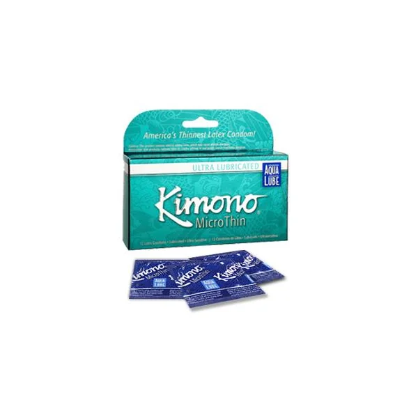 KIMONO MICROTHIN W/AQUA LUBE 12PK