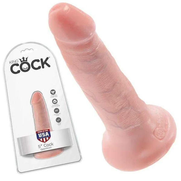 King Cock 5" - White