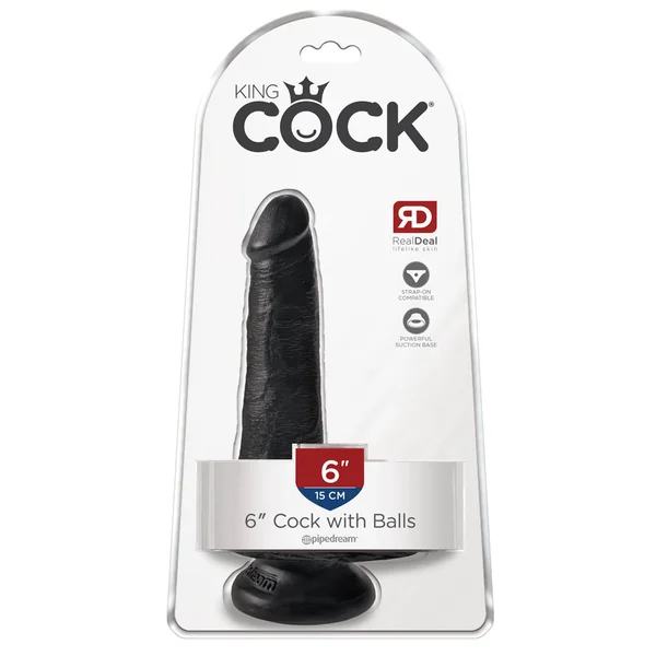 King Cock – 6″ Cock with Balls