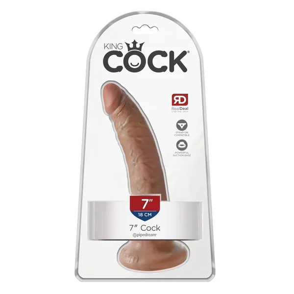 King Cock 7″ Cock – Tan