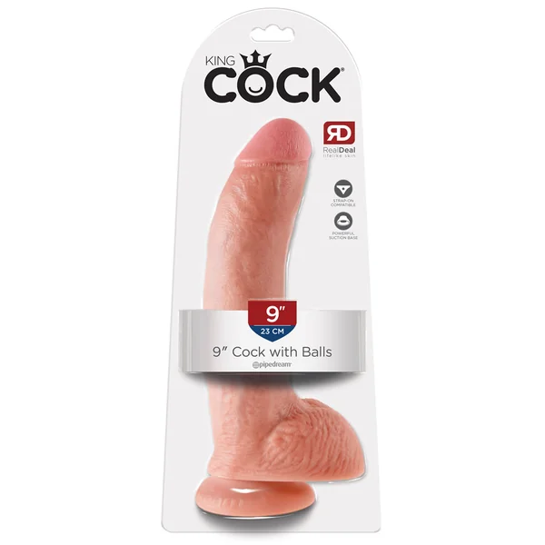 King Cock – 9″ Cock with Balls