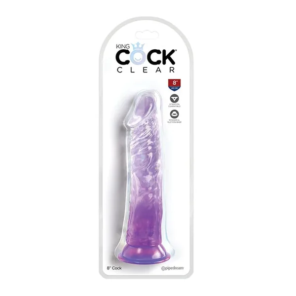 King Cock Clear 8″ Cock