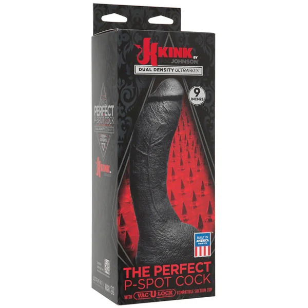 Kink The Perfect P-spot Cock W-removable Vac-u-lock Suction Cup