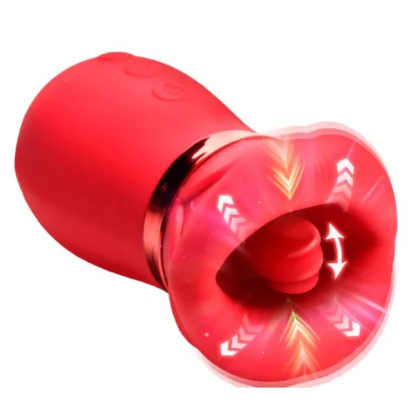 KISS ME MORE KISSING SUCKING & VIBRATING CLITORAL STIMULATOR