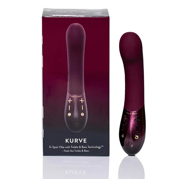Kurve Vibrator 7.6" by Hot Octopus