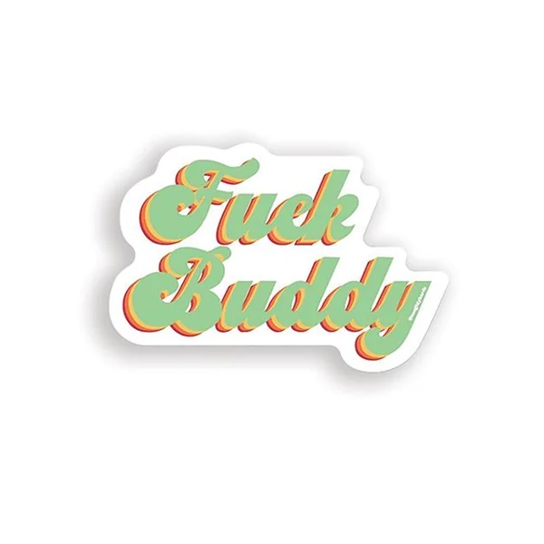 Kush Kards Fuck Buddy Sticker